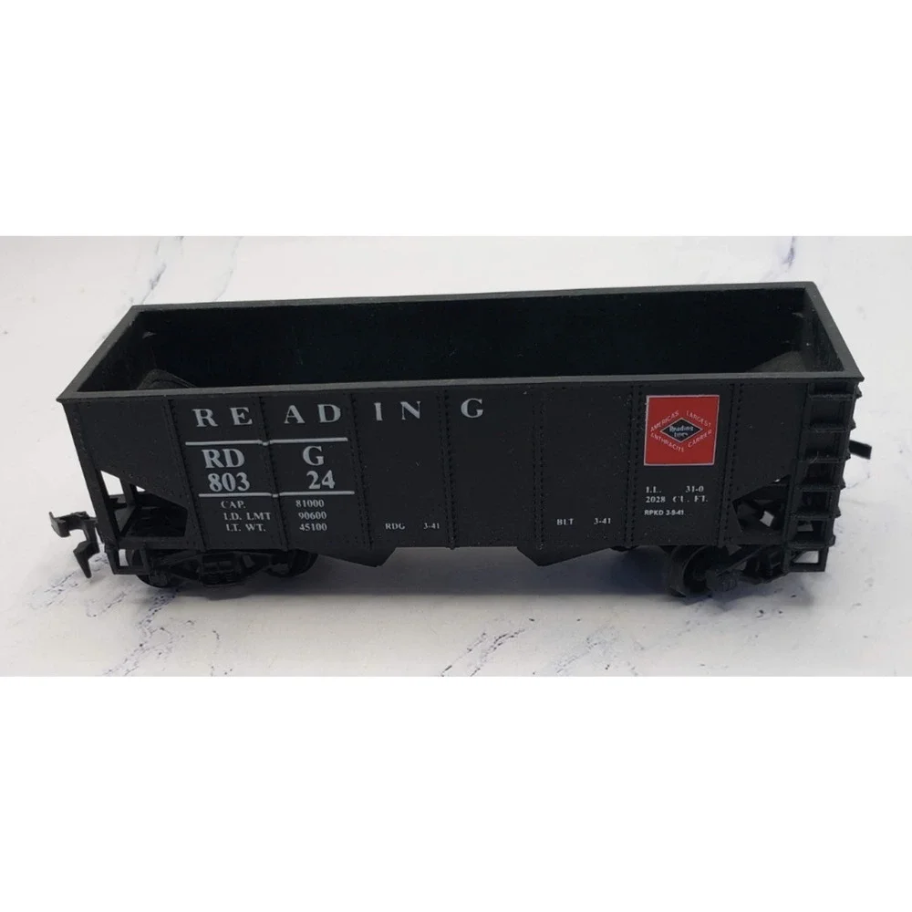 Life-Like HO Reading Railroad RDG 80324 2-bay Open Hopper Freight Train Car